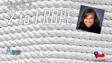 2 TO 1 Rope (Red) by Aprendemagia