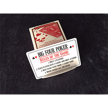 Big Four Poker (DVD and Gimmick) by Tom Dobrowolski and Big Blind Media