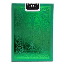 Bicycle Metalluxe Green 2022 Playing Cards Professional Stripper Deck -Limited Edition