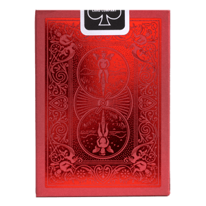 Bicycle Metalluxe Red 2022 Playing Cards Professional Stripper Deck -Limited Edition only 24 made!