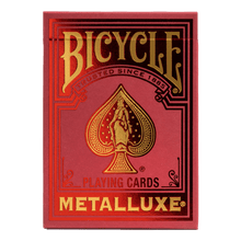Bicycle Metalluxe Red 2022 Playing Cards Professional Stripper Deck -Limited Edition only 24 made!