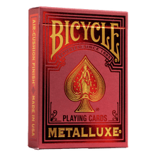 Bicycle Metalluxe Red 2022 Playing Cards Professional Stripper Deck -Limited Edition only 24 made!