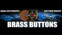 BRASS BUTTONS (Gimmicks and Online Instruction) by Matthew Wright Silver Edition