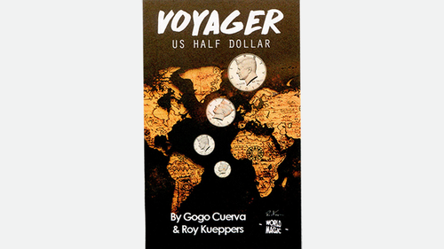 Voyager US Eisenhower Dollar (Gimmick and Online Instruction) by GoGo Cuerva