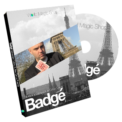 Badge (DVD and Gimmick) by Alexis De La Fuente and Sebastien Calbry