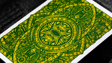 Inferno Emerald Blaze Edition Playing Cards- Svengali Deck- limited edition only 8 made!