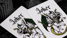 Inferno Emerald Blaze Edition Playing Cards- Stripper Deck Deck- limited edition only 50 made!