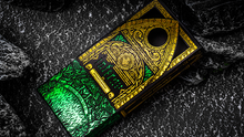 Inferno Emerald Blaze Edition Playing Cards- Stripper Deck Deck- limited edition only 50 made!