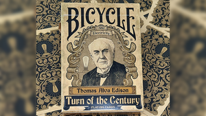 Bicycle Turn of the Century (Electricity) Playing Cards-Svengali- Limited edition!