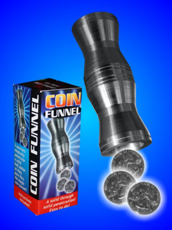 Coin Funnel, Aluminum - Boxed