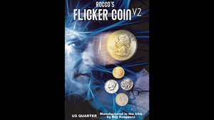 FLICKER COIN V2 (Quarter) by Rocco