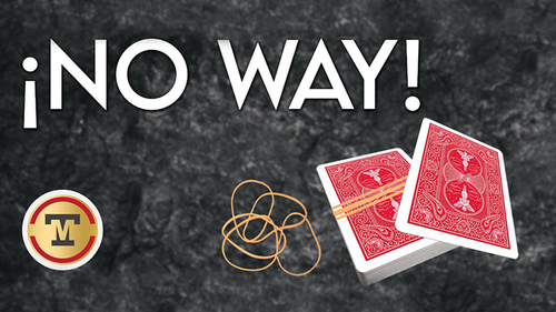 No Way! (Gimmicks and Online Instructions) by Marcel and Tango Magic
