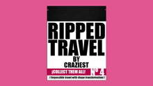 RIPPED TRAVEL (Red Gimmicks and Online Instruction) by Craziest