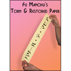 Torn and Restored Paper by Fu Manchu