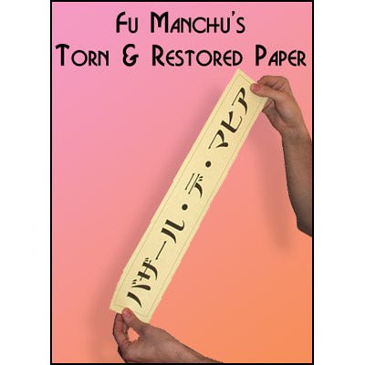 Torn and Restored Paper by Fu Manchu