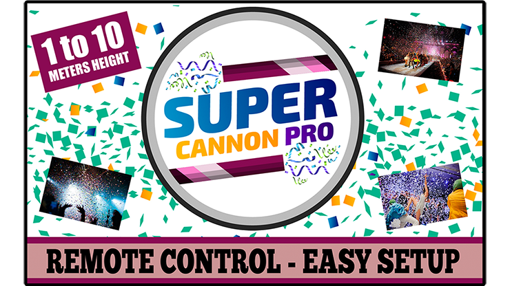 Super Cannon Pro by Aprendemagia (Gimmick and Online Instructions)