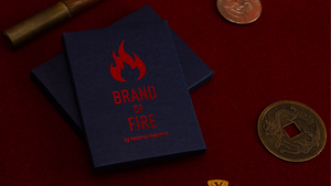 BRAND OF FIRE / BLUE(Gimmicks and Online Instructions) by Federico Poeymiro