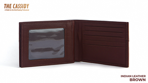 THE CASSIDY WALLET BROWN by Nakul Shenoy