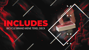 The Mene Tekel Deck Blue Project with Liam Montier (Gimmicks and Online Instructions)