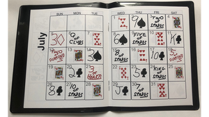 PreDate: The NoMem Card to Calendar Trick (MN) (Tamariz Stack) by Bob Miller