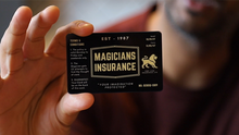 Magicians Insurance Card by Vinny Sagoo