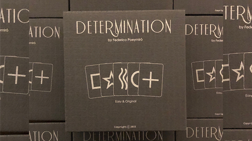 I Determination (Gimmicks & DVD) by Federico Poeymiro