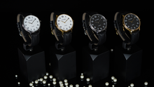 Infinity Watch V3 - Silver Case Black Dial / PEN Version (Gimmick and Online Instructions) by Bluether Magic