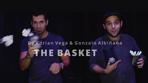 THE BASKET STAGE (Gimmicks and Online Instructions) by Gonzalo Albiñana & Adrian Vega