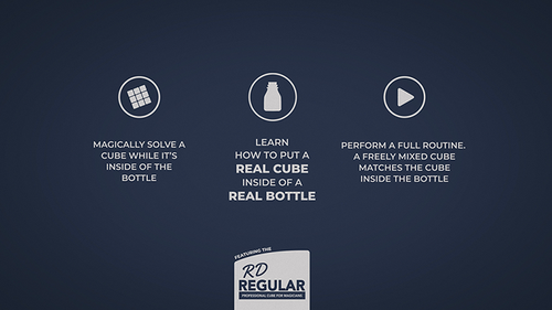 Cube in Bottle Project (Gimmicks and Online Instructions) by Taylor Hughes and David Stryker