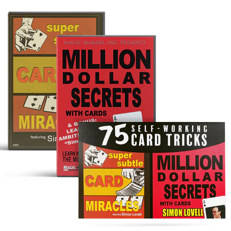75 Self Working Card Tricks 2 Pack DVD + Digital Access by Simon Lovell
