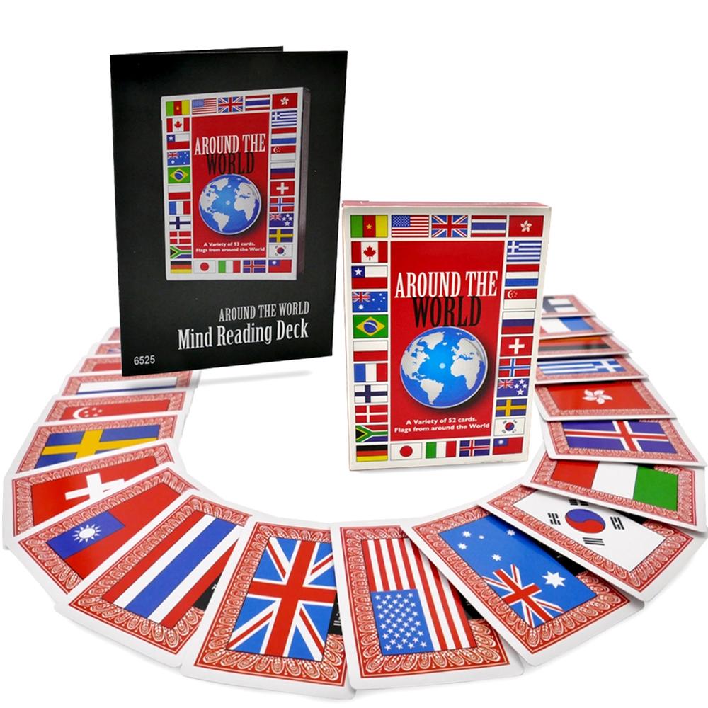 Around The World Mind Reading Magic Deck by Magic Makers