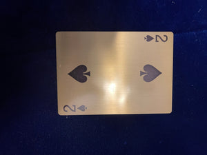 The Magician's Gold Card by Barry Taylor- extremely limited editions!
