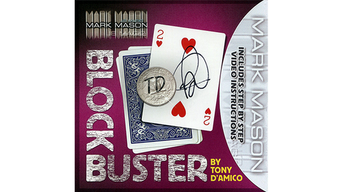BLOCK BUSTER Red (Gimmick and Online Instructions) by Tony D'Amico and Mark Mason