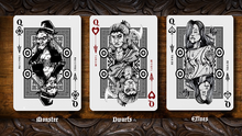 Blood and Beast (Silver) Playing Cards