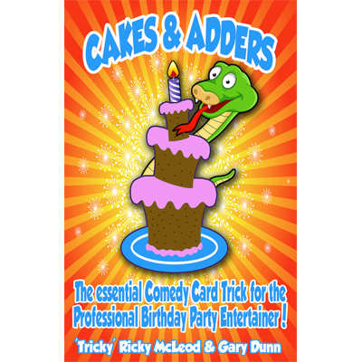 Cakes and Adders (DVD and Gimmicks Poker size) by Gary Dunn and World Magic Shop