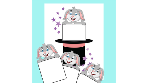 Cardiographic LITE ACTION BUNNY ADD ON (Blank Card) by Martin Lewis