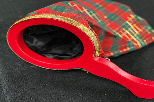 Change Bag, Plaid - Zipper