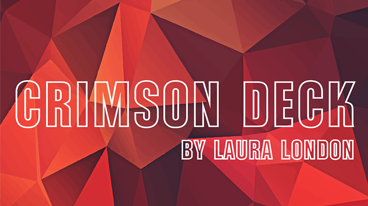 Crimson Deck (Gimmicks and Online Instructions) by Laura London and The Other Brothers