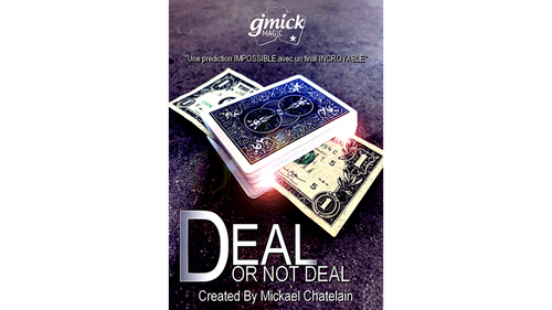 DEAL OR NOT DEAL Blue (Gimmick and Online Instructions) by Mickael Chatelain