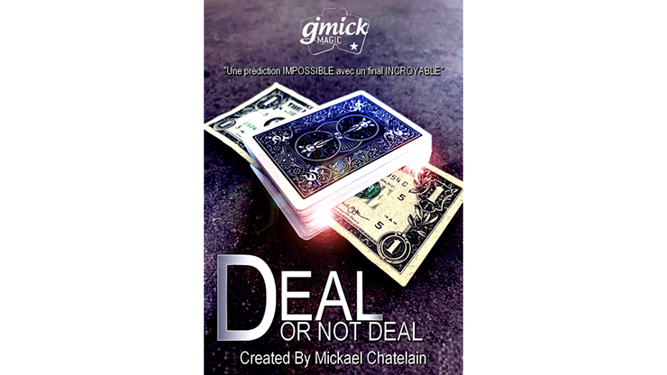 DEAL OR NOT DEAL Blue (Gimmick and Online Instructions) by Mickael Chatelain