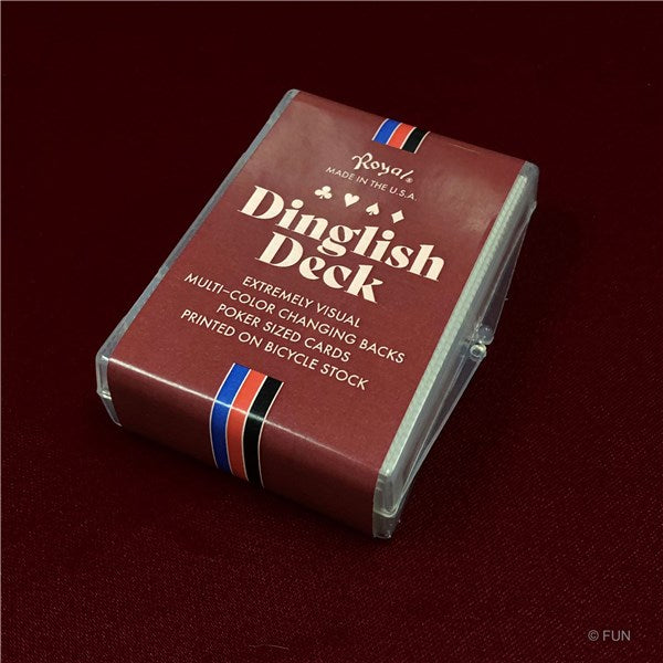 DINGLISH DECK BY ROYAL MAGIC- Red Bicycle
