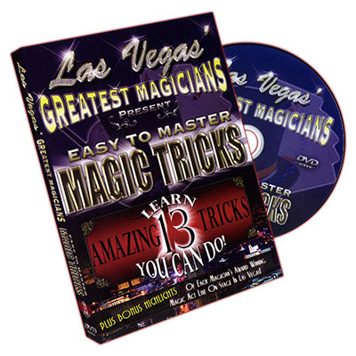 Easy to Master Magic Tricks by Las Vegas Greatest Magicians