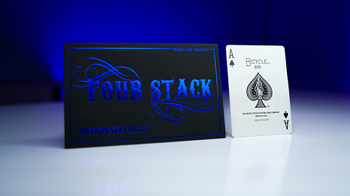 FOUR STACK BLUE by Zihu