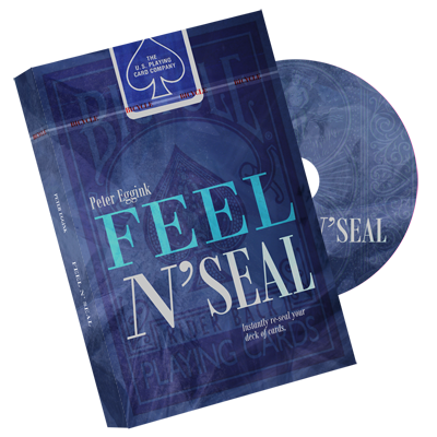 Feel N' Seal Red (DVD and Gimmick) by Peter Eggink