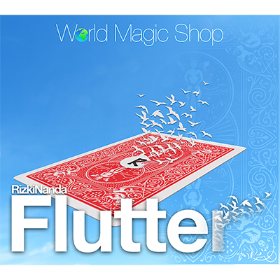 Flutter (DVD and Gimmick) by Rizki Nanda and World Magic Shop