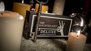 Haunted Key Deluxe (Gimmicks and Online Instruction) by Murphy's Magic- with  Invisible thread and wax included!