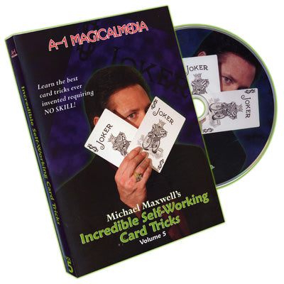 Incredible Self-Working Card Tricks Volume 5 by Michael Maxwell