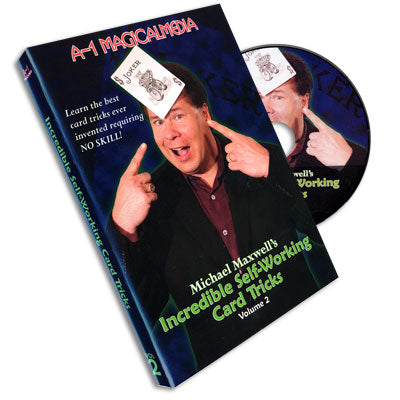 Incredible Self Working Card Tricks Volume 2 by Michael Maxwell