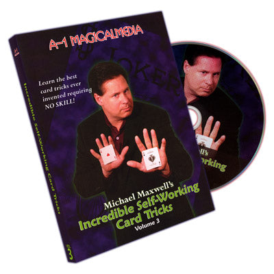 Incredible Self Working Card Tricks Volume 3 by Michael Maxwell