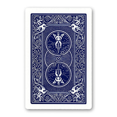 Jumbo Bicycle Cards (Double Back, BLUE/BLUE)